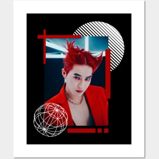 Kpop Design Suho EXO (Obsession) Posters and Art